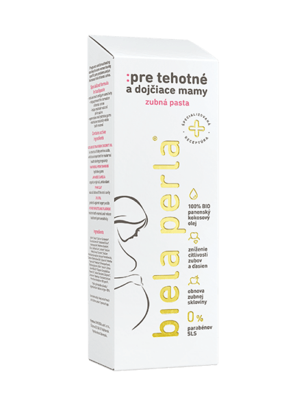 Špecializovaná zubná pasta :pre tehotné a dojčiace mamy